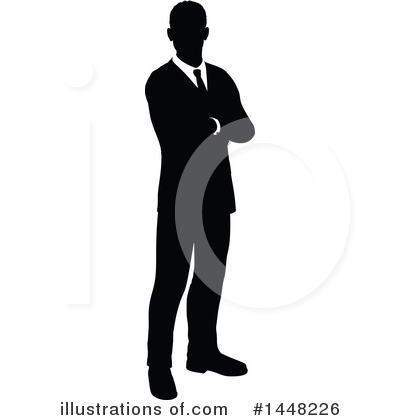Silhouettes Clipart #1448226 by AtStockIllustration