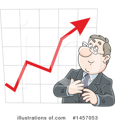 Royalty-Free (RF) Business Man Clipart Illustration by Alex Bannykh - Stock Sample #1457053