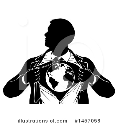 Royalty-Free (RF) Business Man Clipart Illustration by AtStockIllustration - Stock Sample #1457058