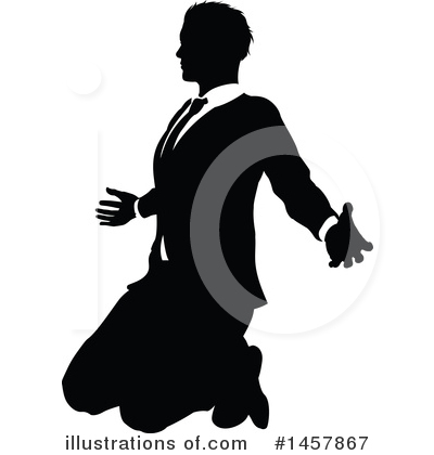 Royalty-Free (RF) Business Man Clipart Illustration by AtStockIllustration - Stock Sample #1457867