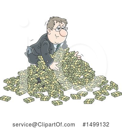 Royalty-Free (RF) Business Man Clipart Illustration by Alex Bannykh - Stock Sample #1499132