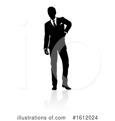 Royalty-Free (RF) Business Man Clipart Illustration by AtStockIllustration - Stock Sample #1612024