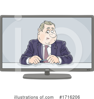 Royalty-Free (RF) Business Man Clipart Illustration by Alex Bannykh - Stock Sample #1716206