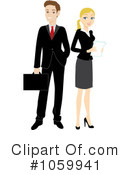 Business Team Clipart #1059941 by Rosie Piter