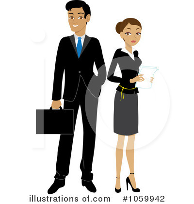 Royalty-Free (RF) Business Team Clipart Illustration by Rosie Piter - Stock Sample #1059942