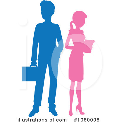 Royalty-Free (RF) Business Team Clipart Illustration by Rosie Piter - Stock Sample #1060008