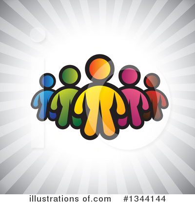 Royalty-Free (RF) Business Team Clipart Illustration by ColorMagic - Stock Sample #1344144