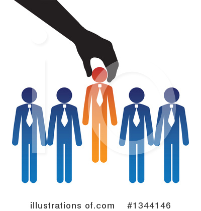 Royalty-Free (RF) Business Team Clipart Illustration by ColorMagic - Stock Sample #1344146