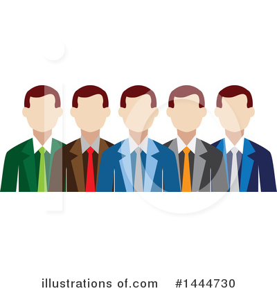 Royalty-Free (RF) Business Team Clipart Illustration by ColorMagic - Stock Sample #1444730
