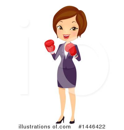 Royalty-Free (RF) Business Woman Clipart Illustration by BNP Design Studio - Stock Sample #1446422