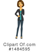 Business Woman Clipart #1484595 by Amanda Kate