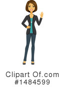 Business Woman Clipart #1484599 by Amanda Kate