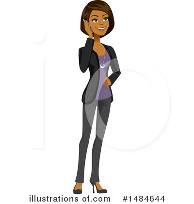 Royalty-Free (RF) Business Woman Clipart Illustration by Amanda Kate - Stock Sample #1484644