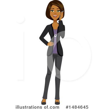 Royalty-Free (RF) Business Woman Clipart Illustration by Amanda Kate - Stock Sample #1484645