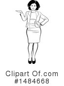 Business Woman Clipart #1484668 by Lal Perera