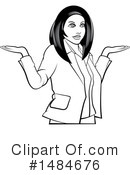 Business Woman Clipart #1484676 by Lal Perera