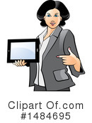 Business Woman Clipart #1484695 by Lal Perera