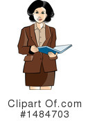 Business Woman Clipart #1484703 by Lal Perera
