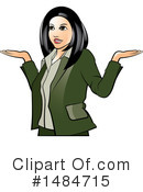 Business Woman Clipart #1484715 by Lal Perera