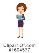 Business Woman Clipart #1604577 by BNP Design Studio
