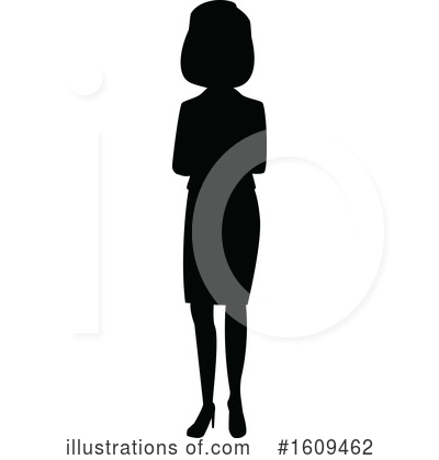 Royalty-Free (RF) Business Woman Clipart Illustration by peachidesigns - Stock Sample #1609462