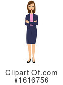 Business Woman Clipart #1616756 by peachidesigns