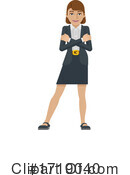 Business Woman Clipart #1719040 by AtStockIllustration