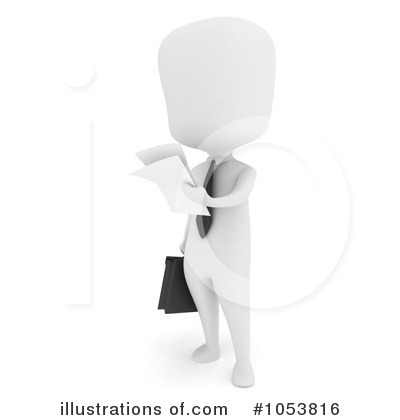 Royalty-Free (RF) Businessman Clipart Illustration by BNP Design Studio - Stock Sample #1053816