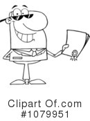 Businessman Clipart #1079951 by Hit Toon