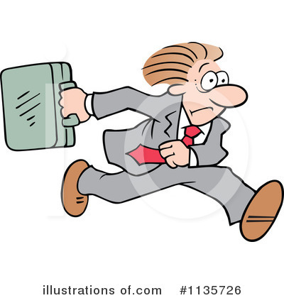 Business Man Clipart #1135726 by Johnny Sajem