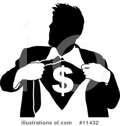 Royalty-Free (RF) Businessman Clipart Illustration by AtStockIllustration - Stock Sample #11432