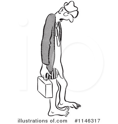 Royalty-Free (RF) Businessman Clipart Illustration by Picsburg - Stock Sample #1146317