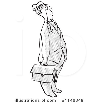 Royalty-Free (RF) Businessman Clipart Illustration by Picsburg - Stock Sample #1146349