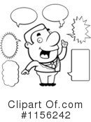 Businessman Clipart #1156242 by Cory Thoman