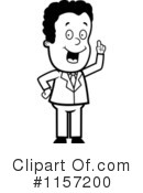 Businessman Clipart #1157200 by Cory Thoman