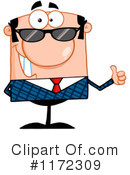 Businessman Clipart #1172309 by Hit Toon