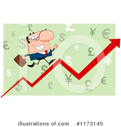 Royalty-Free (RF) Businessman Clipart Illustration by Hit Toon - Stock Sample #1173145