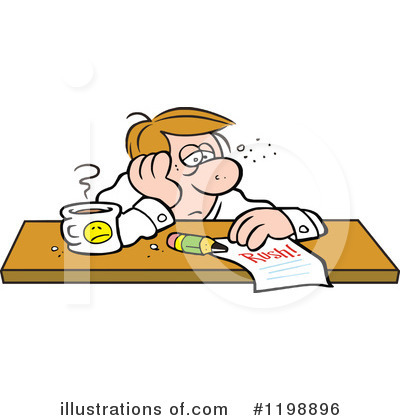 Business Man Clipart #1198896 by Johnny Sajem