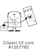Businessman Clipart #1257782 by Hit Toon