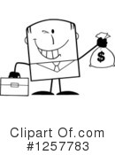 Businessman Clipart #1257783 by Hit Toon
