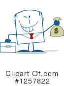 Businessman Clipart #1257822 by Hit Toon