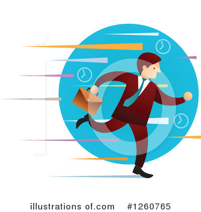 Royalty-Free (RF) Businessman Clipart Illustration by Qiun - Stock Sample #1260765