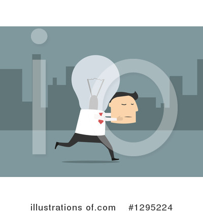 Royalty-Free (RF) Businessman Clipart Illustration by Vector Tradition SM - Stock Sample #1295224