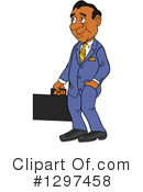 Businessman Clipart #1297458 by LaffToon