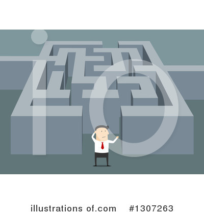 Maze Clipart #1307263 by Vector Tradition SM