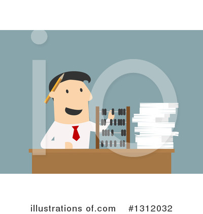 Royalty-Free (RF) Businessman Clipart Illustration by Vector Tradition SM - Stock Sample #1312032