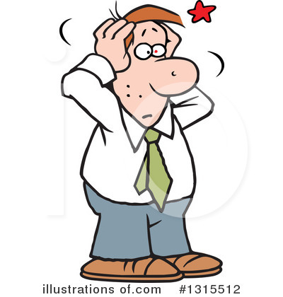 Confused Clipart #1315512 by Johnny Sajem
