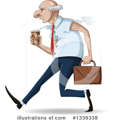 Senior Man Clipart #1336338 by Liron Peer