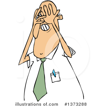 Scared Clipart #1373288 by djart
