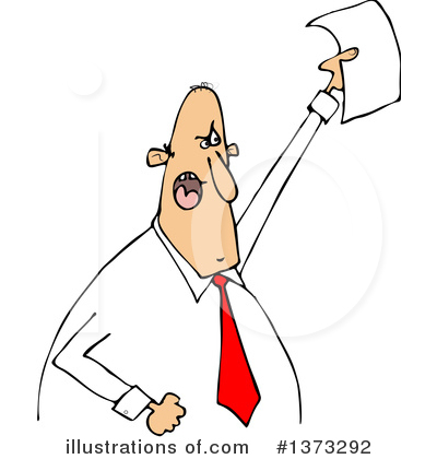Royalty-Free (RF) Businessman Clipart Illustration by djart - Stock Sample #1373292